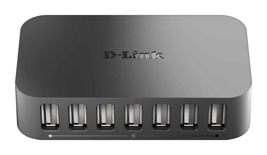 D-Link DUB-H7 USB 2.0 Type-B 480 Mbit/s Sort #1