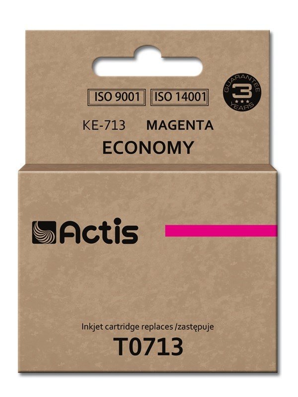 Actis KE-713 Blk (erstatning Epson T0713, T0893, T1003; Standard; 13,5 ml; rd) #1