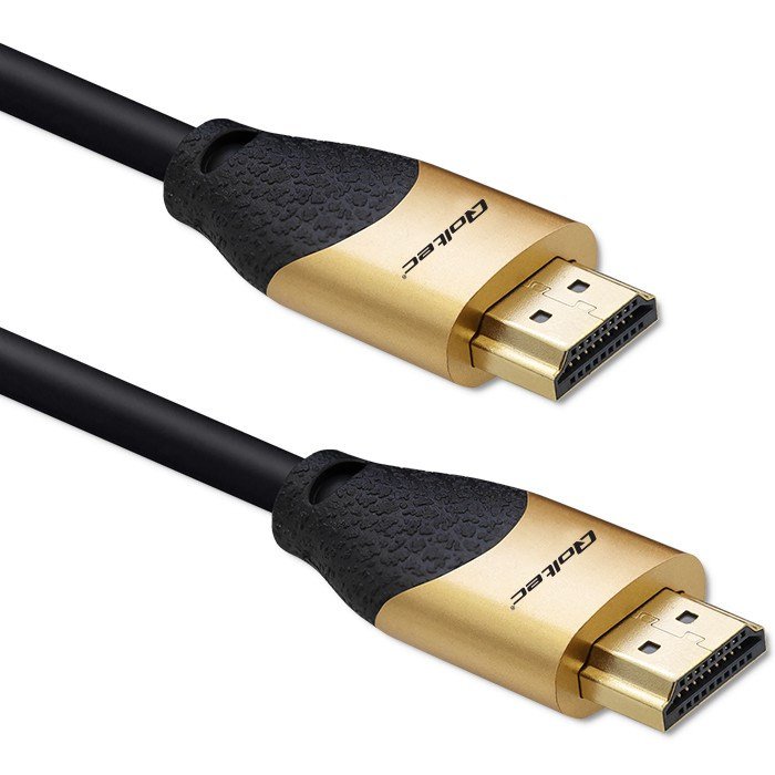 Qoltec 50356 HDMI v2.1 Kabel Ultra High Speed 8K | 60Hz | 28AWG | GOLD | 3m #1