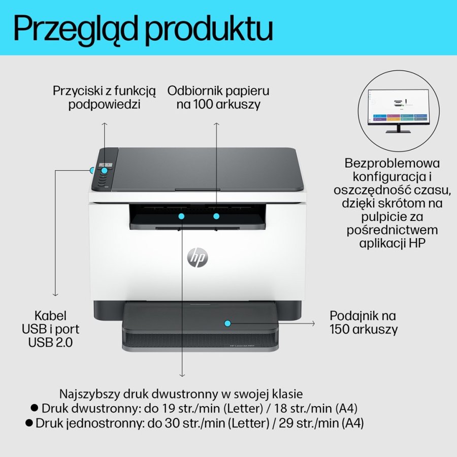 HP LaserJet MFP M234d Printer #17