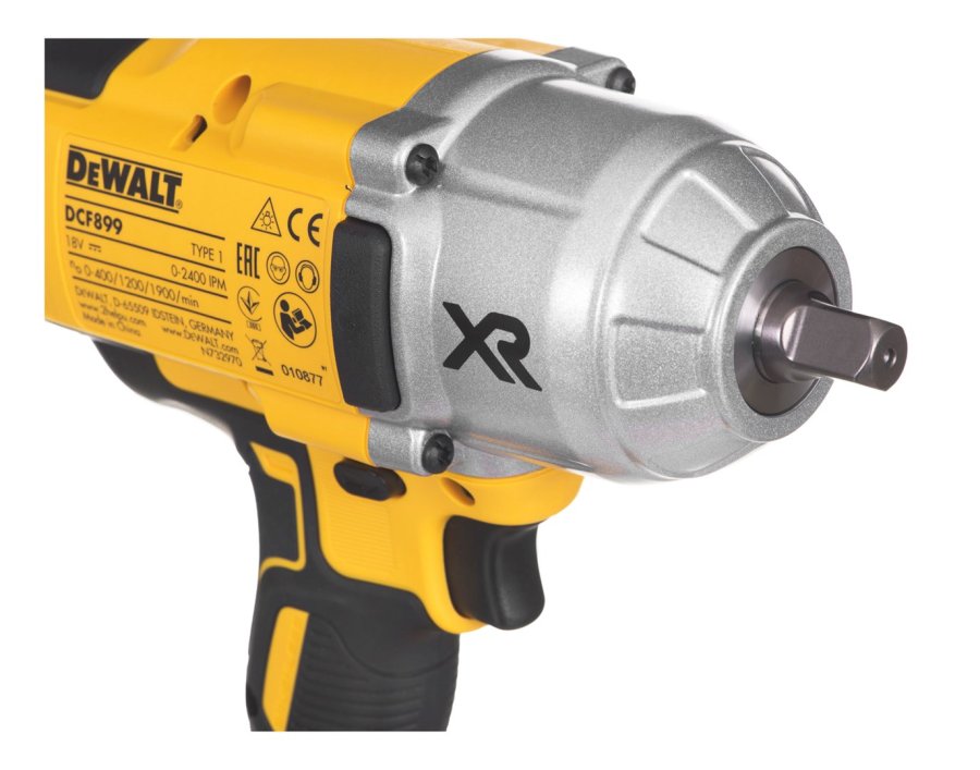 DeWALT DCF899N-XJ elektrisk skiftengle Sort, Gul 1/2