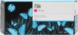 HP 738 300-ml Magenta DesignJet Ink Cartridge #1