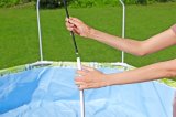 Bestway 56432 / 23 swimmingpool til over jorden Indrammet pool Rund 1688 L Bl�, Gr�n, Hvid #6