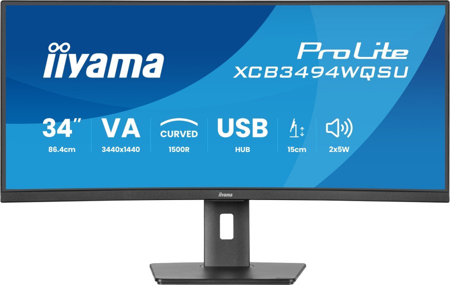 iiyama ProLite XCB3494WQSU-B1 computerskrm 86,4 cm (34