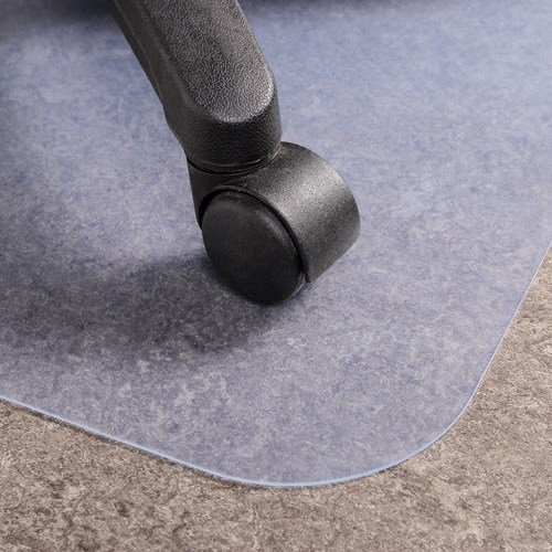 Ergo Office lnestols- eller stoleunderlag, transparent, 1200x900x2mm, ER-421 #3