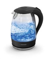 Esperanza EKK011K elkedel 1,7 L glas/sort 2200 W #1