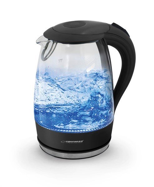 Esperanza EKK011K elkedel 1,7 L glas/sort 2200 W #1