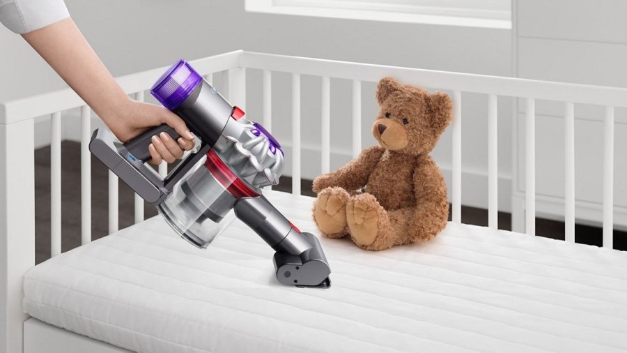 Dyson 586120-01 h�ndholdt st�vsuger Gr�, R�d, Violet Posel�s #2