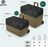 Peme Expedition 39 L k�leboks Elektrisk Brun #20