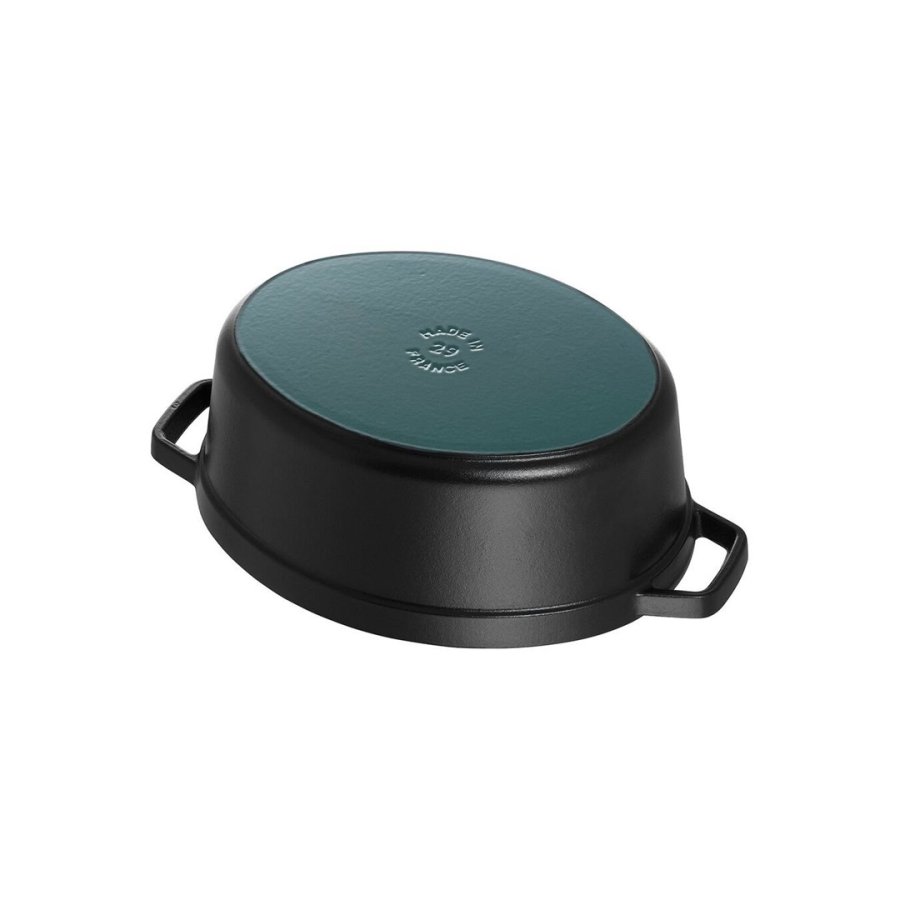 ZWILLING STAUB LA COCOTTE 4,2 L Oval Stbejern Gryde bradepande #10