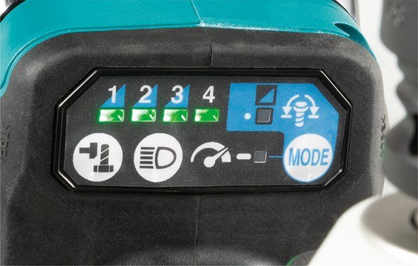 Makita DTW300RTJ elektrisk skruetrkker & slagbor 3200 rpm Sort, Bl #3