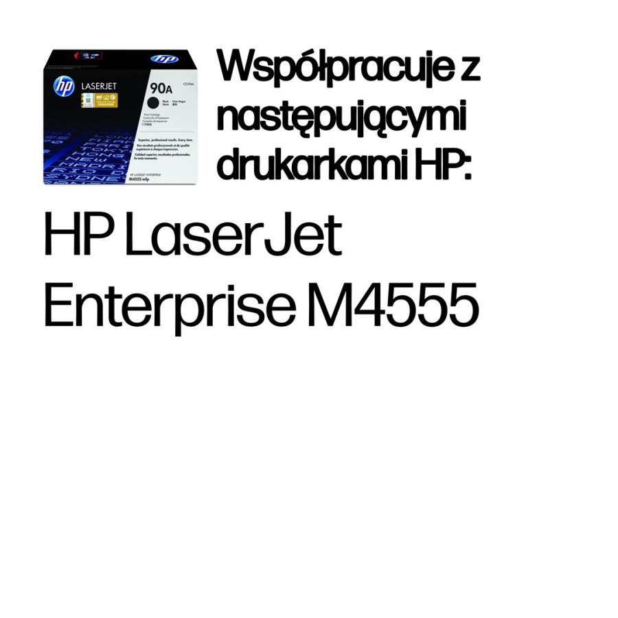 HP Original 90A LaserJet-tonerpatron, sort #3