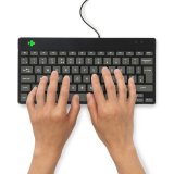 R-Go Tools Ergonomisch toetsenbord R-Go Compact Break, compact toetsenbord met pauzesoftware, QWERTY (UK), bedraad, zwart #4