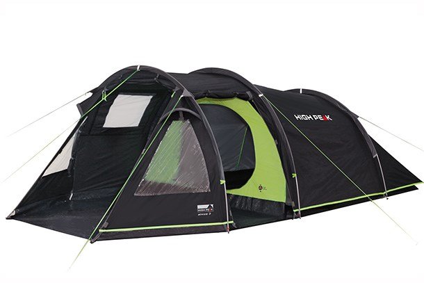 High Peak Atmos 3 Kuppeltelt 3 person(er) Sort, Grn #1