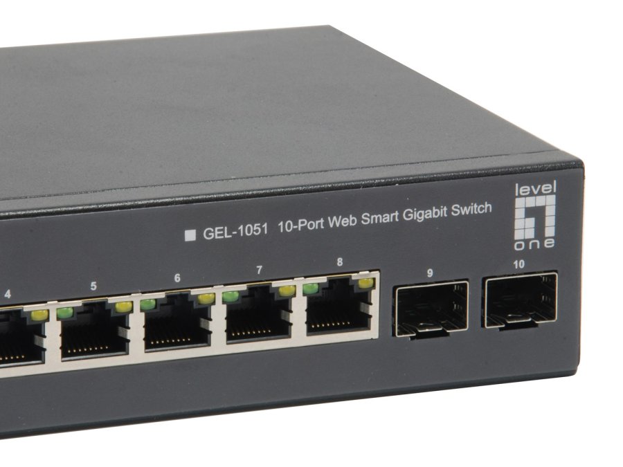 LevelOne GEP-1051 netv�rksswitch Administreret L2/L3/L4 Gigabit Ethernet (10/100/1000) Str�m over Ethernet (PoE) Sort #5