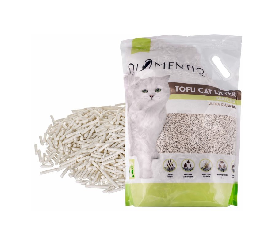DIAMENTIQ Tofu Matcha Ultra clumping - plantegrus - 4kg #1