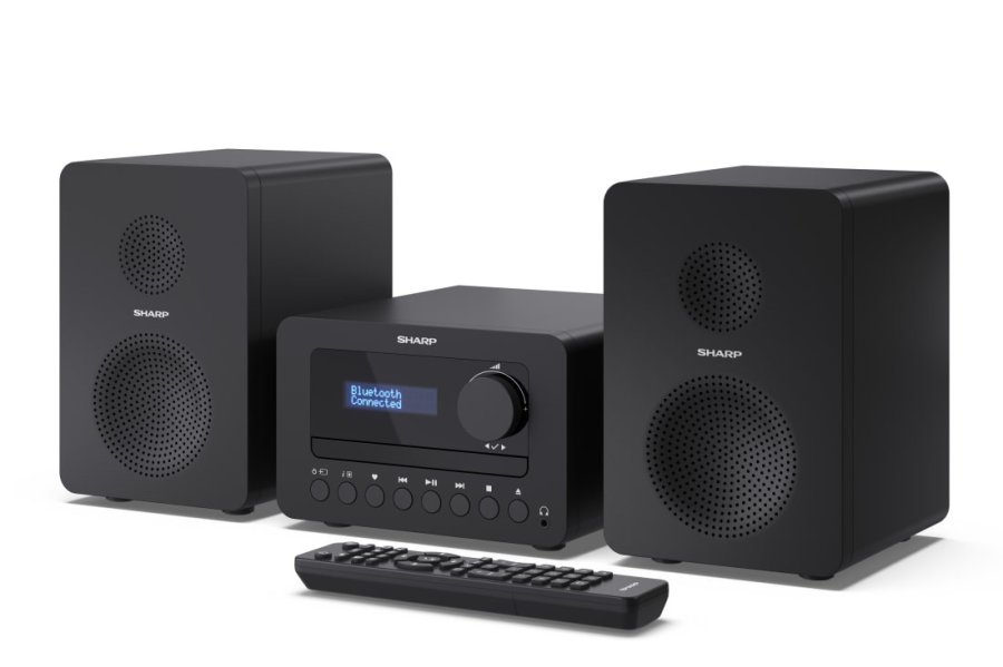 Sharp TOKYO DAB+ HI-FI Micro System Home audio micro system 40 W Sort #4