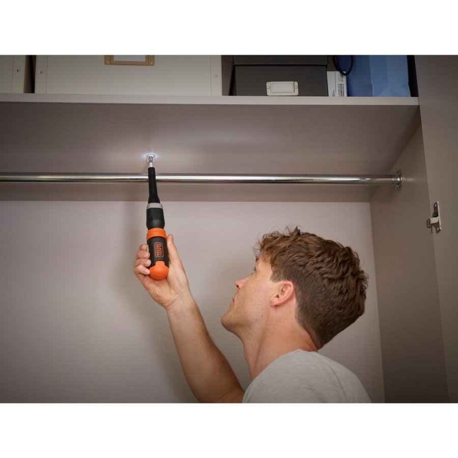 Black & Decker BCF601C-XJ elektrisk skruetrkker & slagbor 220 rpm Sort, Orange #16