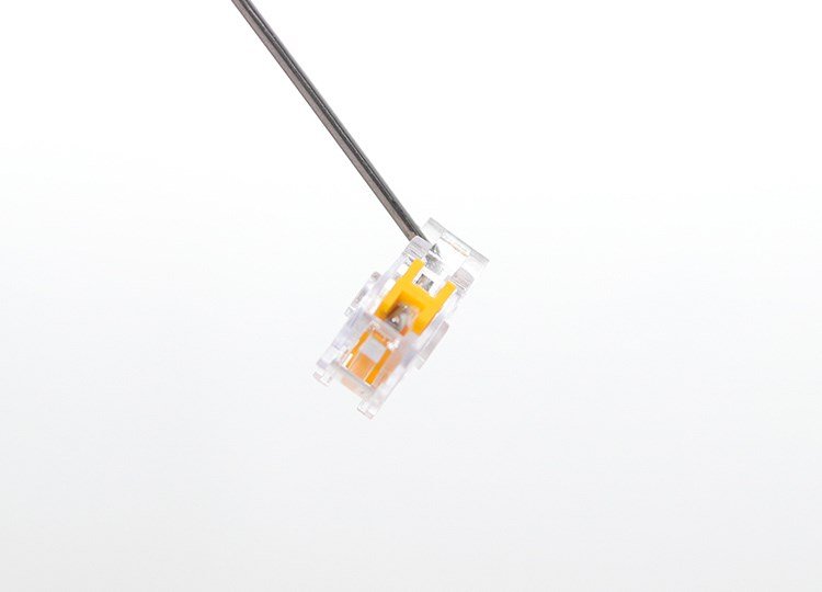 Ducky One 3 Yellow Gaming RGB LED - MX-Clear US tastatur Spil USB US engelsk Gul #3