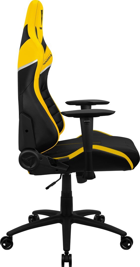 ThunderX3 TC5 Air Tech Universal gamingstol Polstret s�de Sort, Gul #11