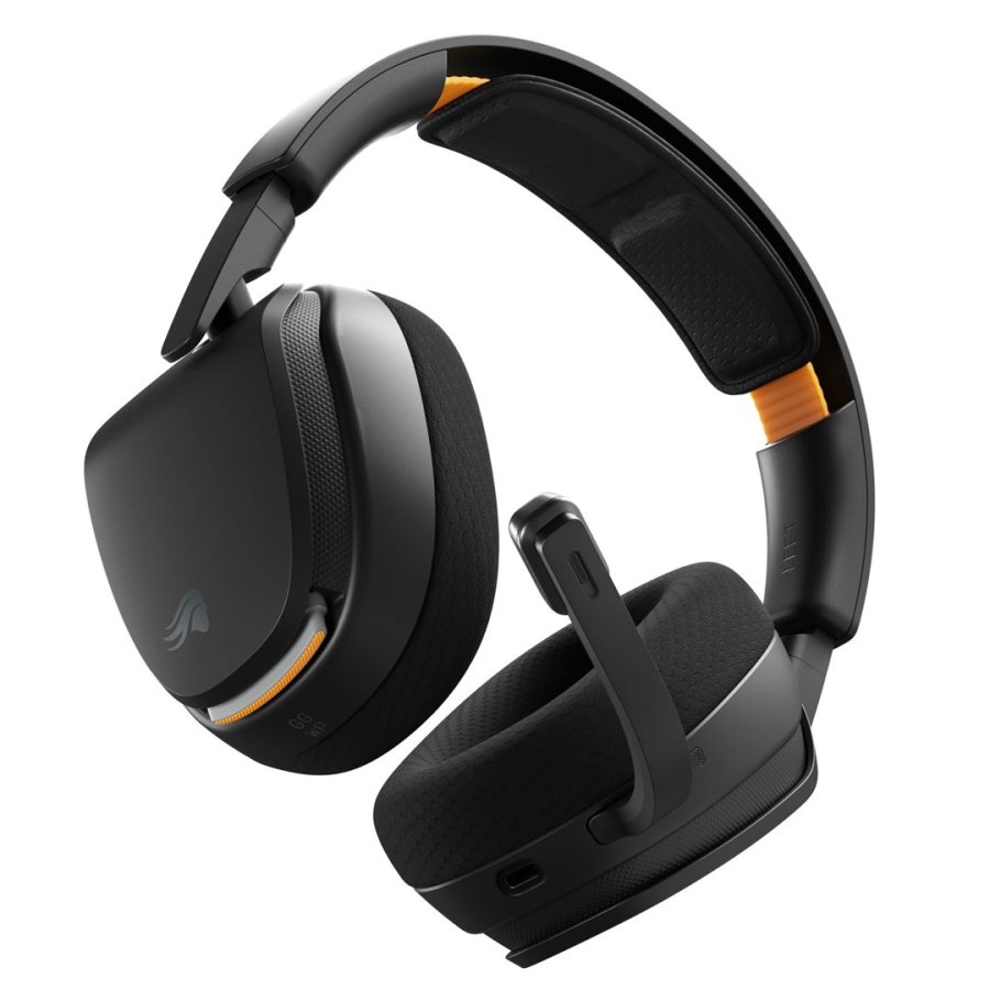 Glorious Gaming GHS Wireless InfinitePlay Headset Tr�dl�s Spil Bluetooth Opladningsstativ Sort #14