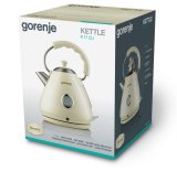 Gorenje K17CLI elkedel 1,7 L 2200 W Beige #6