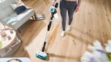 Ledningsfri 2-i-1-stvsuger, stvsugning og mopping Unlimited 7 ProHygienic Aqua White #46