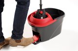 Mop with Bucket Vileda Ultramat Turbo XL Sort Rd Mikrofiber #9