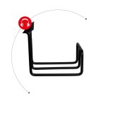 Huzaro Hero 5.0 computerbord Sort, Rd #9