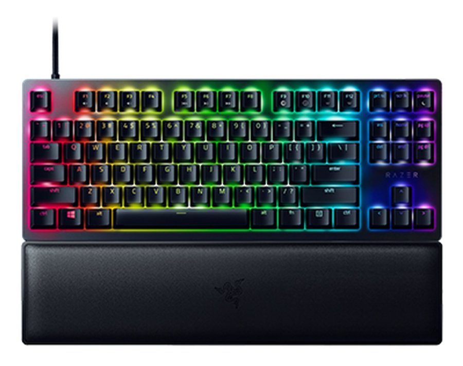 Razer Huntsman V2 Tenkeyless tastatur Spil USB QWERTY US engelsk Sort #1