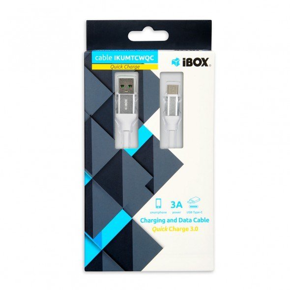 iBox IKUMTCWQC USB-kabel USB 2.0 1,5 m USB A USB C Hvid #3