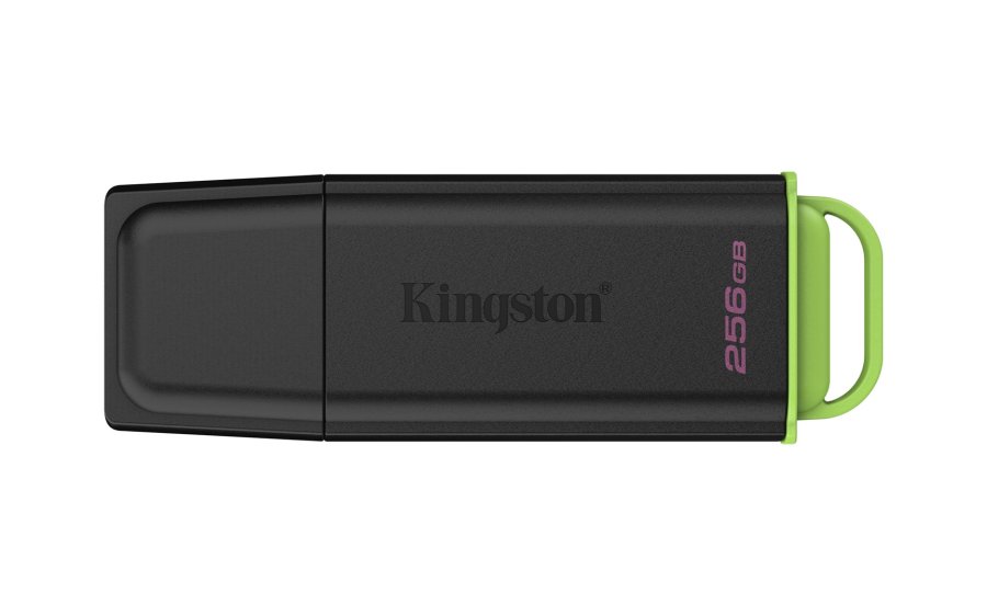 Kingston Technology DataTraveler Exodia USB-n�gle 256 GB USB Type-A 3.2 Gen 1 (3.1 Gen 1) Sort, Gr�n #1