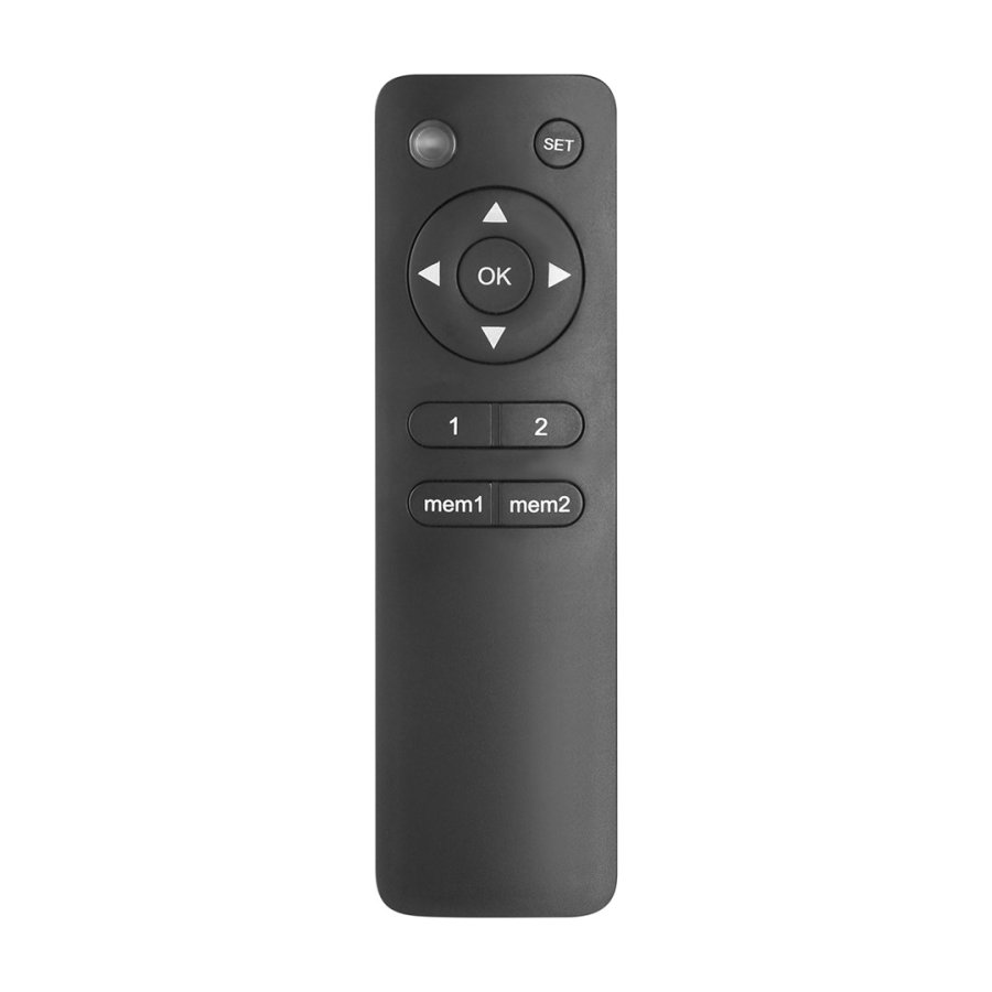 Maclean elektrisk loftbeslag til TV, TUYA-sttte, max VESA 600x400, til skrvgge, fjernbetjening, 32