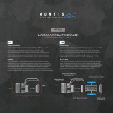 Montis Aluminiowa rczna latarka akumulatorowa LED MT154 Gr Hnd lommelygte #8