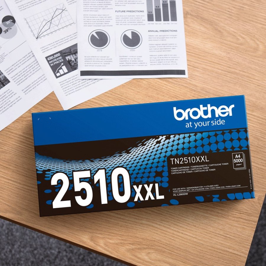 Black Laser Toner (TN2510XL) #3