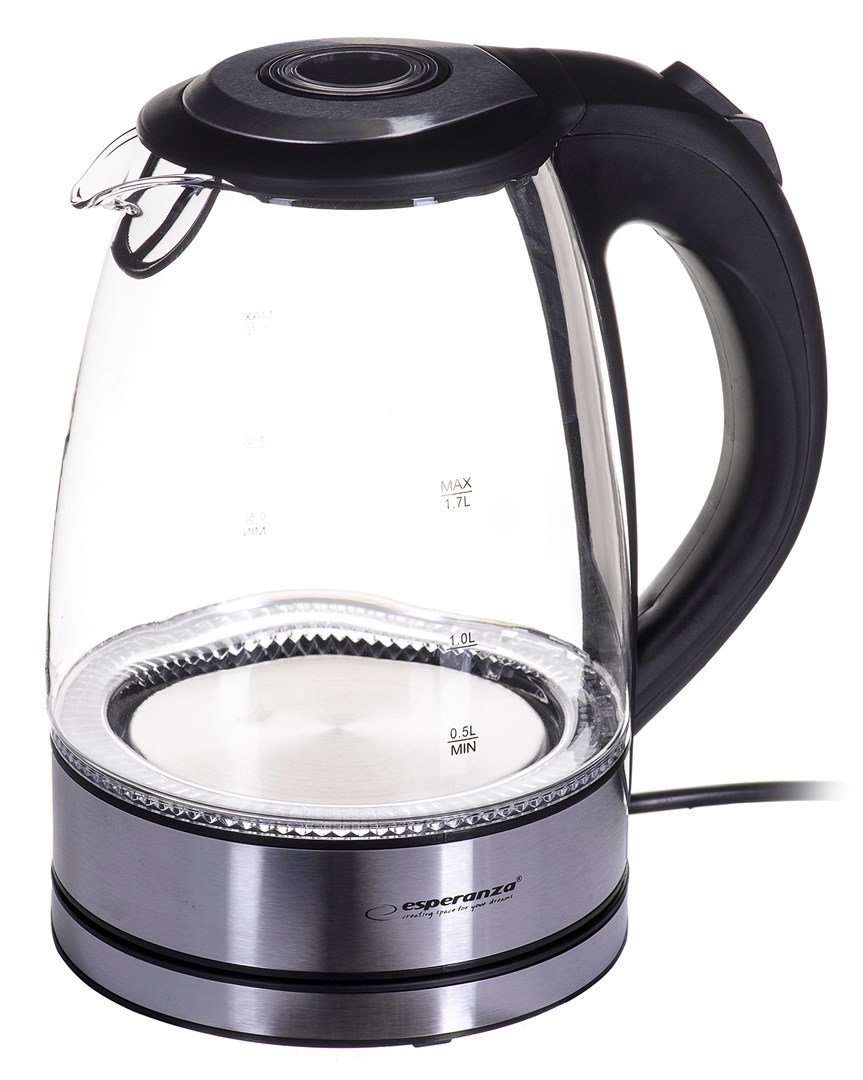 Esperanza EKK012 elkedel 1,7 L glas/sort 2200 W #9