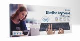 Gembird KB-BTRGB-01-DE tastatur Universel Bluetooth QWERTZ Tysk Sort #1