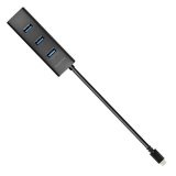 Axagon HUE-S2C interface hub USB 3.2 Gen 1 (3.1 Gen 1) Type-A 5000 Mbit/s Sort #8
