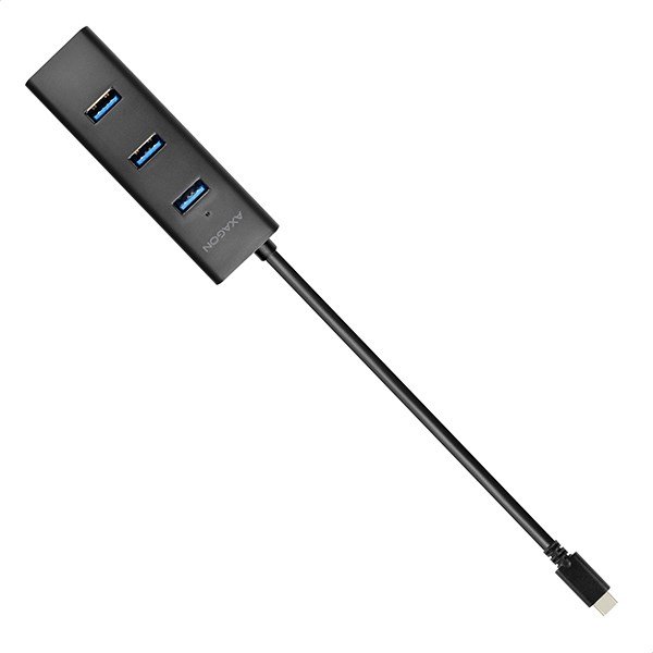 Axagon HUE-S2C interface hub USB 3.2 Gen 1 (3.1 Gen 1) Type-A 5000 Mbit/s Sort #8