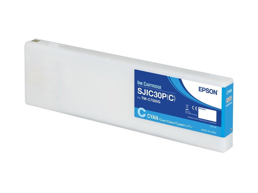 Epson SJIC30P(C) blkpatron 1 stk Original Bl #3