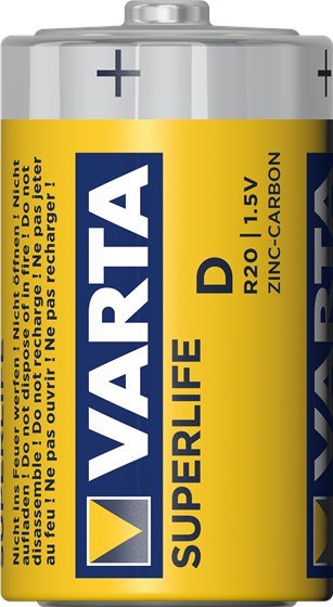Varta R20 D husholdningsbatteri Zink-carbon #3