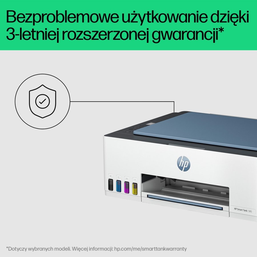 HP Smart Tank 585 All-in-One Printer, Home and home office, Print, copy, scan, Wireless; High-volume printer tank; Print from phone or tablet; Scan to PDF #16