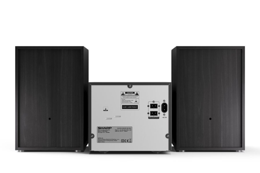 Sharp XL-B512(BK) stereoanlg Home audio micro system 45 W Sort #8
