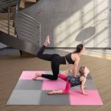Puslespilsmtte i flere pakker One Fitness MP10 pink-gr #3