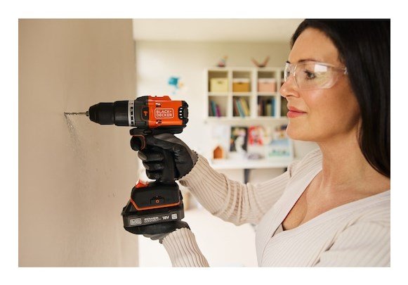 Black & Decker BLD683XN-XJ bor 1800 rpm 1 kg Sort, Orange #3