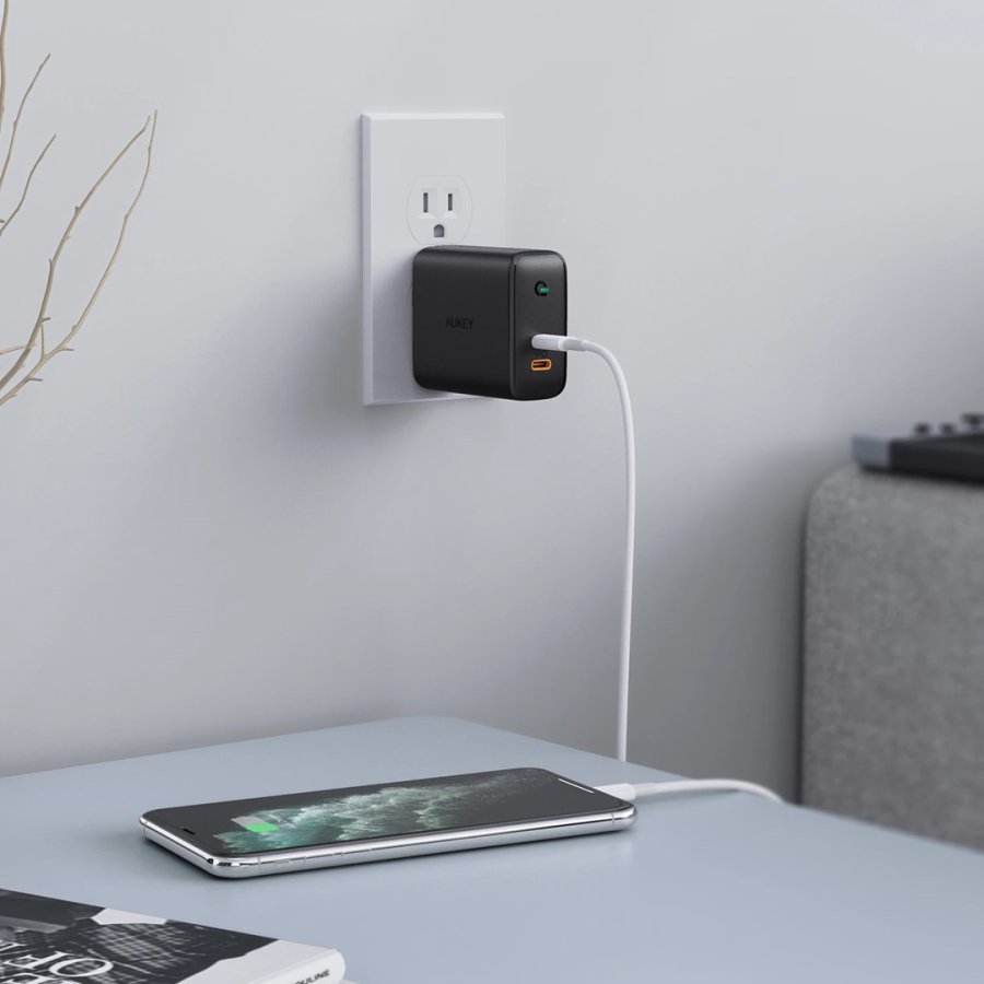 AUKEY PA-D2 oplader til mobil enhed 36W Sort Indendrs #4