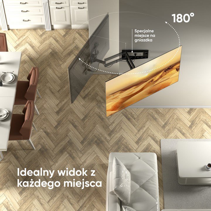 ONKRON M7L-B tv-beslag 190,5 cm (75