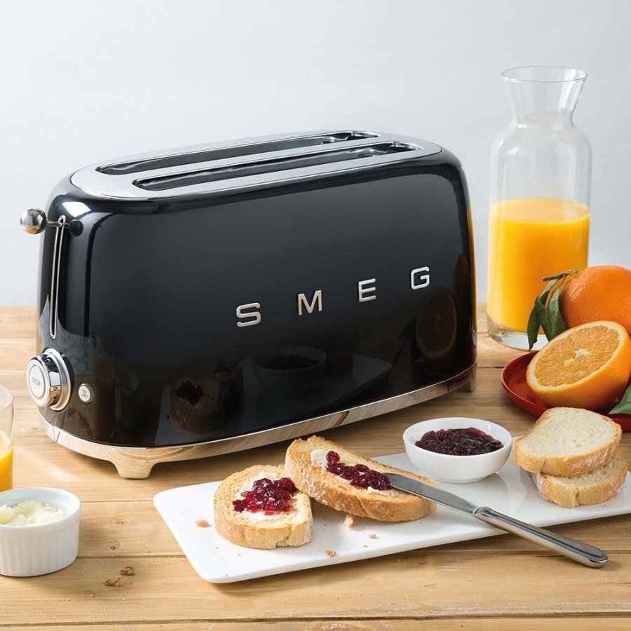 Smeg 50's Style Brdrister TSF02BLEU Sort #5