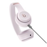 Apple Beats Solo 4 Hovedtelefoner Kabel & trdls Headset Opkald/musik USB Type-C Bluetooth Lyserd #6
