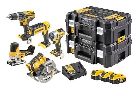 DeWALT DCK500P3T-QW elvrktj kombinationsst Batteri #1